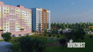 1-к квартира, строящийся дом, 42м2, 6/10 этаж