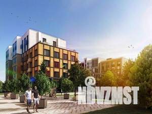 2-к квартира, строящийся дом, 75м2, 3/6 этаж