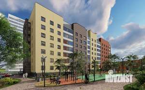 2-к квартира, строящийся дом, 58м2, 4/10 этаж