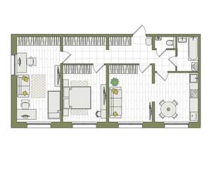 3-к квартира, вторичка, 76м2, 2/17 этаж