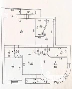 3-к квартира, вторичка, 148м2, 3/9 этаж