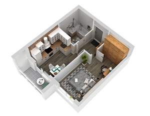 1-к квартира, вторичка, 36м2, 9/12 этаж