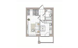 1-к квартира, вторичка, 37м2, 6/6 этаж