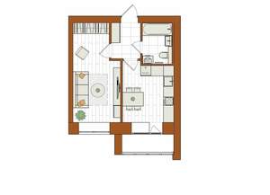 1-к квартира, вторичка, 36м2, 9/12 этаж