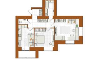 2-к квартира, вторичка, 80м2, 8/12 этаж