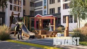 3-к квартира, строящийся дом, 85м2, 2/6 этаж