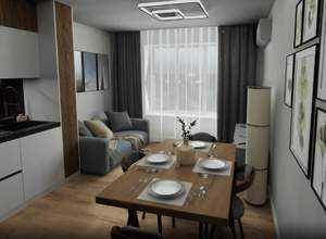 3-к квартира, вторичка, 80м2, 11/17 этаж
