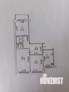 3-к квартира, вторичка, 67м2, 2/10 этаж