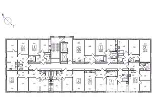 1-к квартира, вторичка, 36м2, 14/17 этаж