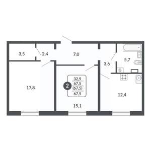 Фото квартиры на продажу (1)