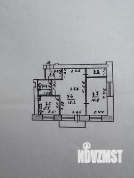 2-к квартира, вторичка, 43м2, 5/5 этаж