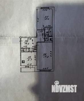 2-к квартира, вторичка, 53м2, 3/5 этаж