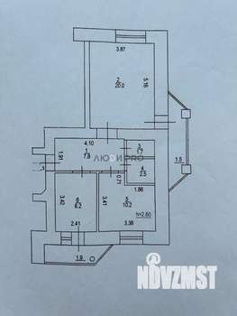 2-к квартира, вторичка, 50м2, 7/10 этаж