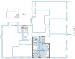 2-к квартира, вторичка, 51м2, 2/9 этаж