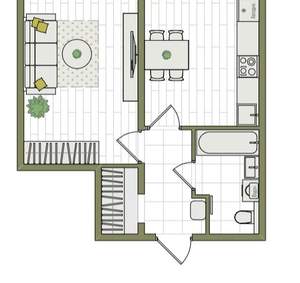 1-к квартира, вторичка, 36м2, 9/17 этаж