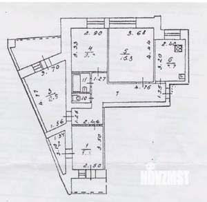 4-к квартира, вторичка, 75м2, 4/9 этаж