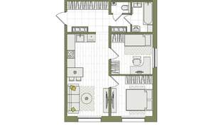 3-к квартира, вторичка, 51м2, 14/17 этаж