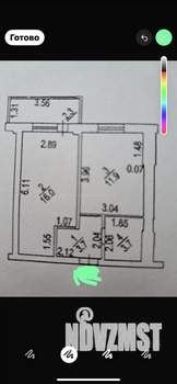 1-к квартира, вторичка, 41м2, 4/16 этаж