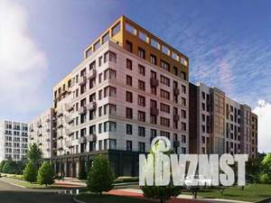 1-к квартира, строящийся дом, 40м2, 4/8 этаж