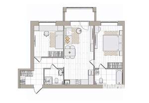 3-к квартира, вторичка, 69м2, 3/6 этаж