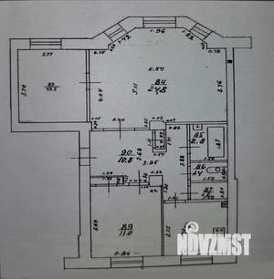 3-к квартира, вторичка, 70м2, 1/3 этаж