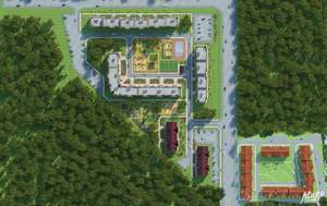 1-к квартира, вторичка, 50м2, 5/5 этаж