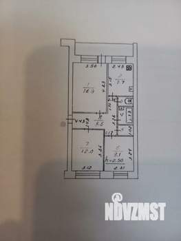 3-к квартира, вторичка, 60м2, 2/5 этаж