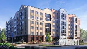 2-к квартира, строящийся дом, 54м2, 7/7 этаж