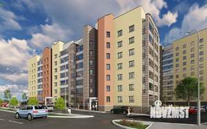 2-к квартира, строящийся дом, 39м2, 6/10 этаж