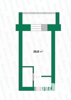 Студия квартира, вторичка, 25м2, 2/11 этаж