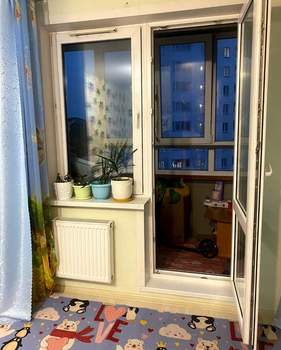 2-к квартира, вторичка, 41м2, 9/16 этаж