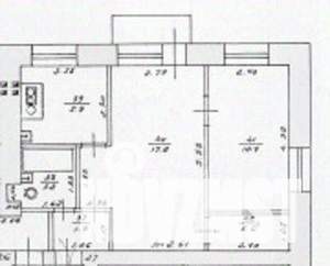 2-к квартира, вторичка, 43м2, 2/5 этаж
