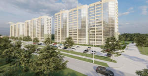 1-к квартира, сданный дом, 42м2, 7/14 этаж