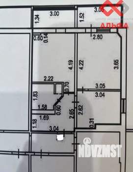 2-к квартира, вторичка, 44м2, 5/17 этаж
