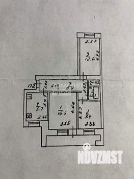 3-к квартира, вторичка, 61м2, 4/9 этаж