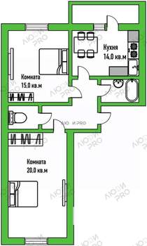 3-к квартира, вторичка, 64м2, 1/10 этаж