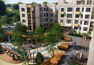 2-к квартира, вторичка, 74м2, 1/4 этаж