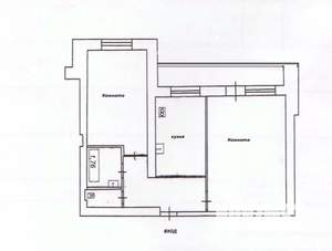 2-к квартира, вторичка, 47м2, 2/9 этаж