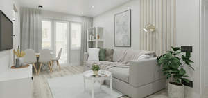 3-к квартира, вторичка, 59м2, 4/5 этаж