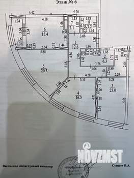 3-к квартира, вторичка, 100м2, 6/19 этаж