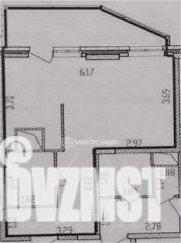 Студия квартира, вторичка, 32м2, 16/19 этаж