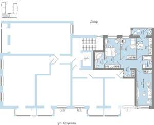 3-к квартира, вторичка, 83м2, 5/6 этаж