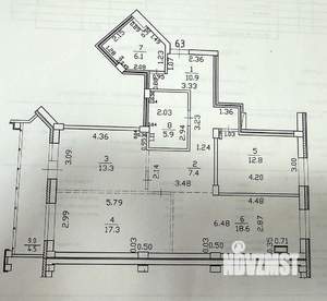 3-к квартира, вторичка, 101м2, 3/16 этаж