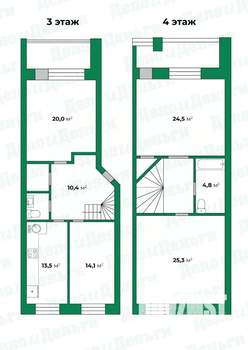 Студия квартира, вторичка, 130м2, 3/4 этаж