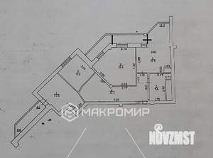 4-к квартира, вторичка, 70м2, 6/14 этаж