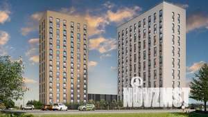 2-к квартира, строящийся дом, 48м2, 2/17 этаж