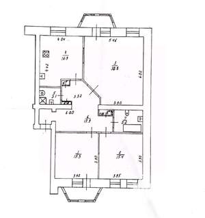 3-к квартира, вторичка, 110м2, 2/5 этаж