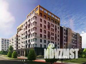 2-к квартира, строящийся дом, 61м2, 1/8 этаж