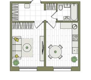 1-к квартира, вторичка, 38м2, 9/17 этаж