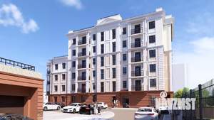 1-к квартира, строящийся дом, 39м2, 2/6 этаж